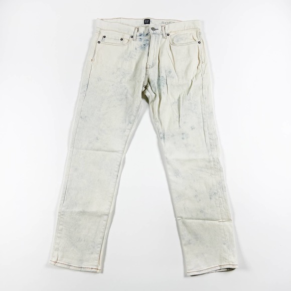 Gap mens light stone wash blue jeans slim fit size 32 x 30 - Picture 1 of 2